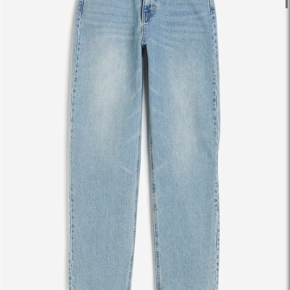 H&M tapered Light Blue Denim Jeans